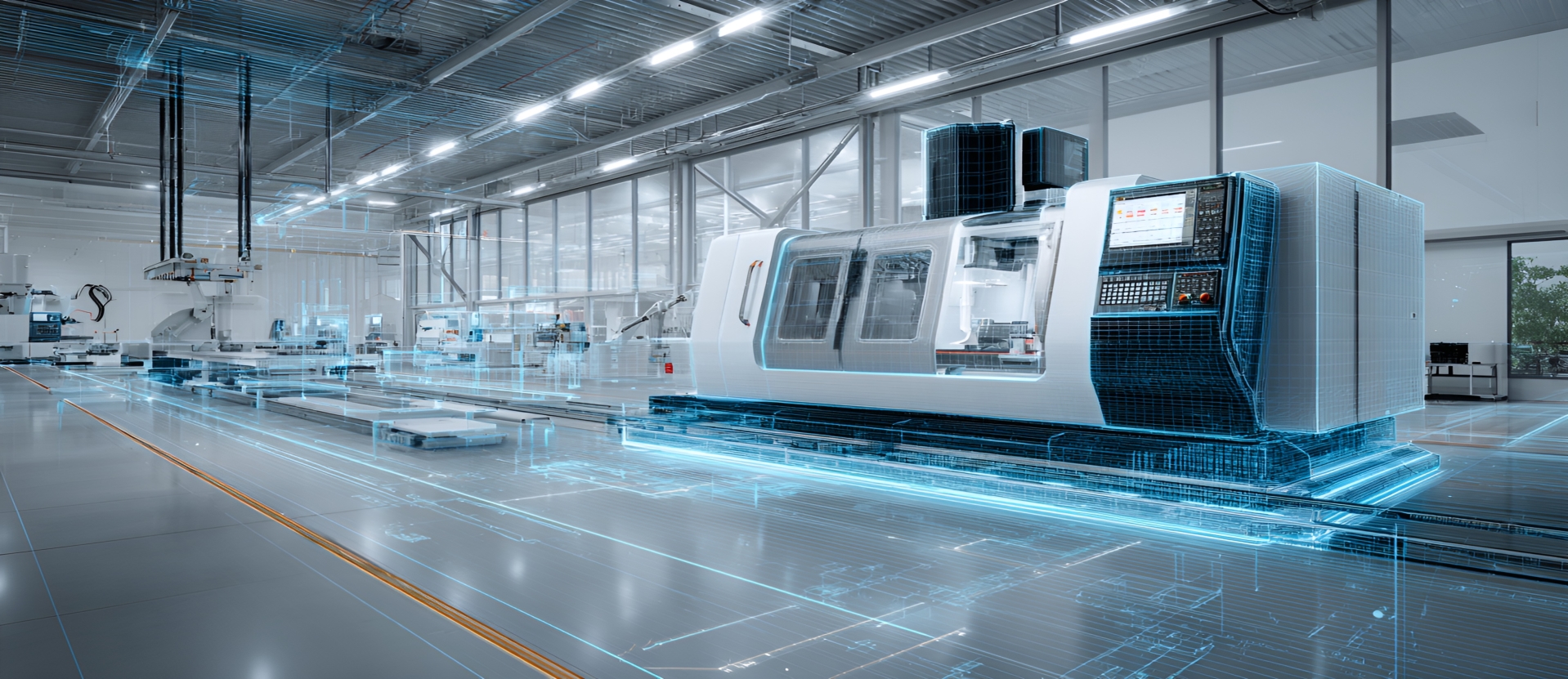 High-precision five-axis machining center